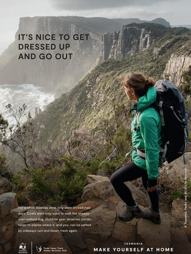 A Tourism Tasmania campaign poster.