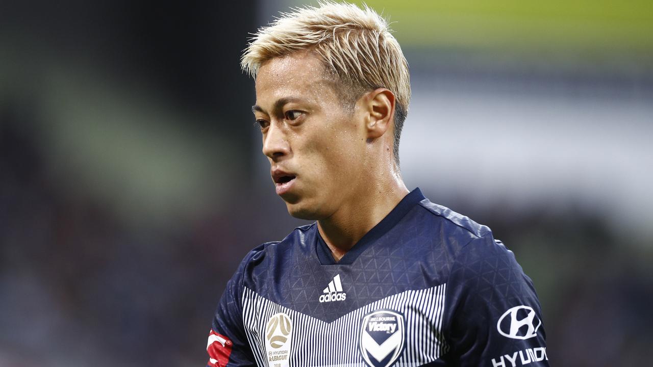 Keisuke Honda played for the Melbourne Victory in 2018/19.