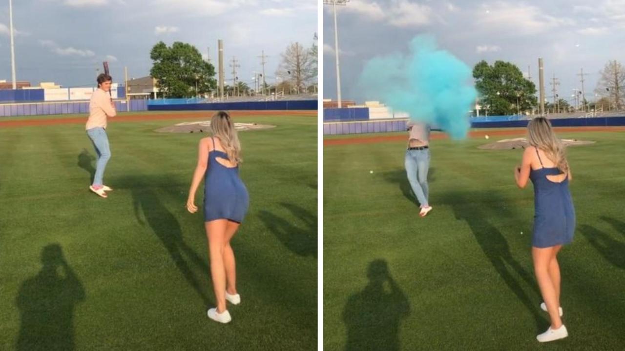Bang, it's a girl! Gender-reveal parties bring excitement to proud parents'  big news
