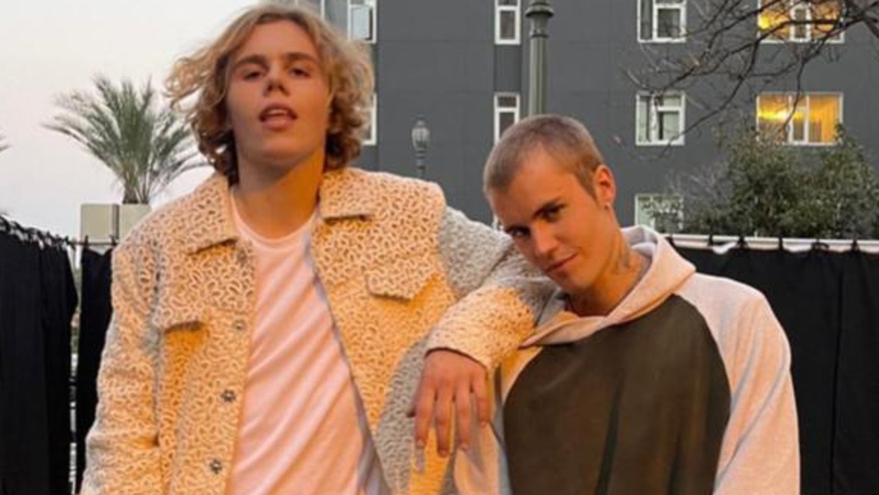 Biebs has been a mentor to the Aussie teen. Picture: Instagram