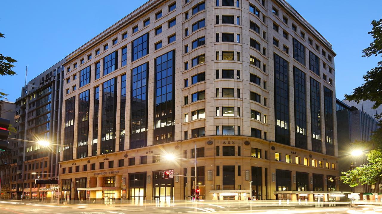 The ASX building at Exchange Square in Sydney.