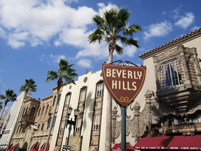 Beverly Hills, the home of chic shopping in Los Angeles, California, USA. Photo courtesy California Travel & Tourism Commission.