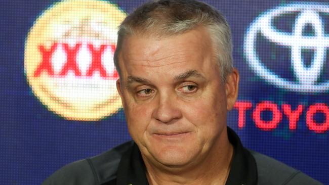 Panthers coach Anthony Griffin has led his team to the top of the NRL table. Picture: AAP Image/Michael Chambers