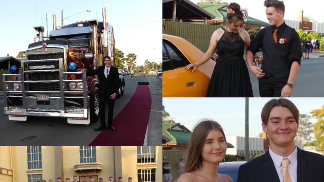 The class of 2020 at Murgon State High School finished off the year with an evening of glitz and glamour at Murgon Public Hall. Photo/Holly Cormack