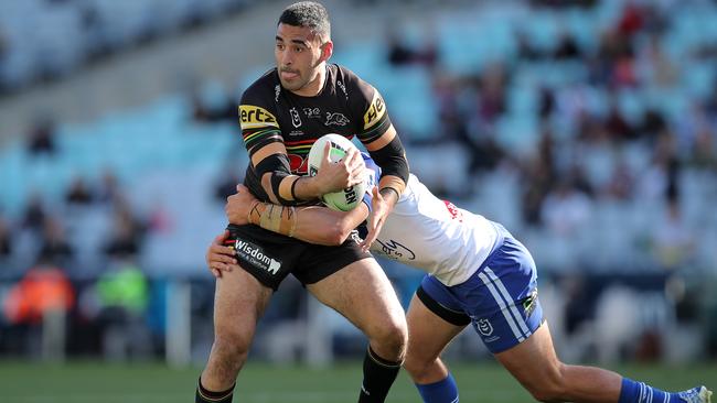 Tyrone May in action for the Panthers. Picture: Matt King/Getty Images