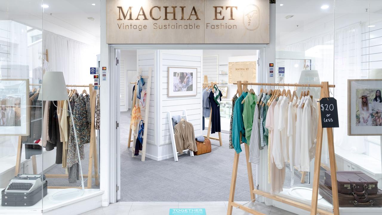 The Machia et store at The Oasis Broadbeach.