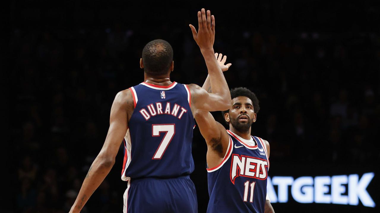 Irving scores 42, Nets beat Rockets 118-105 to move to 8th