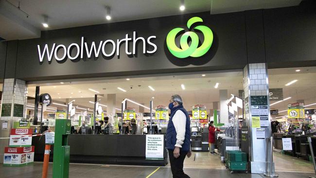 NSW Health officials have issued an alert for Woolworths at Campbelltown Mall. Picture: David Geraghty