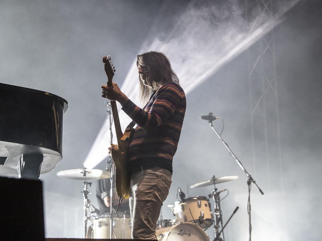 The Whitlams perform their Eternal Nightcap album at the Toowoomba Carnival of Flowers Festival of Food and Wine. Sunday, September 11, 2022. Picture: Nev Madsen.