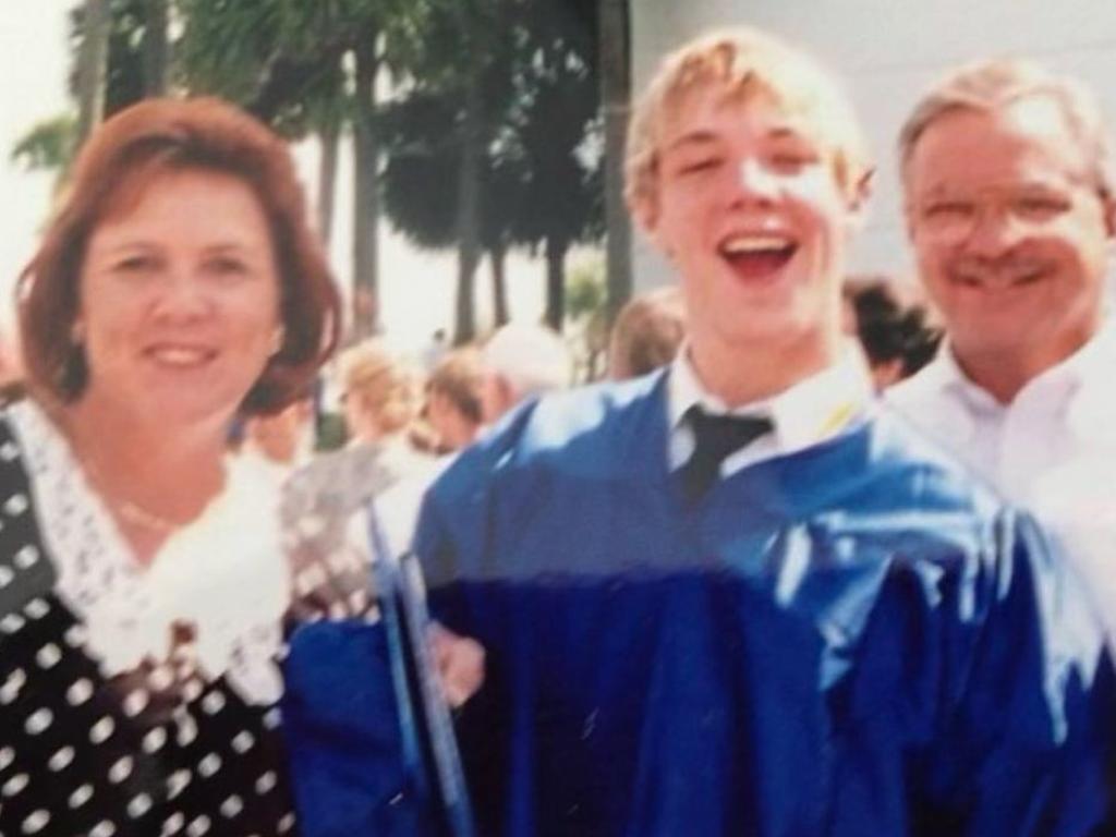 The musician shares a series of throwback images as he remember his beloved mum.