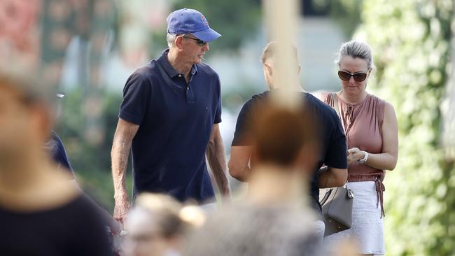 Wayne Bennett with family prior to his axing.