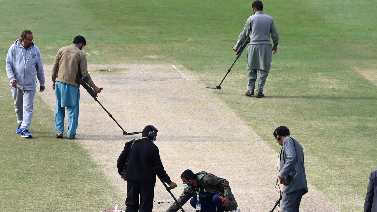 The pitch didn’t offer much help to any of the bowlers. (Photo by Aamir QURESHI / AFP)