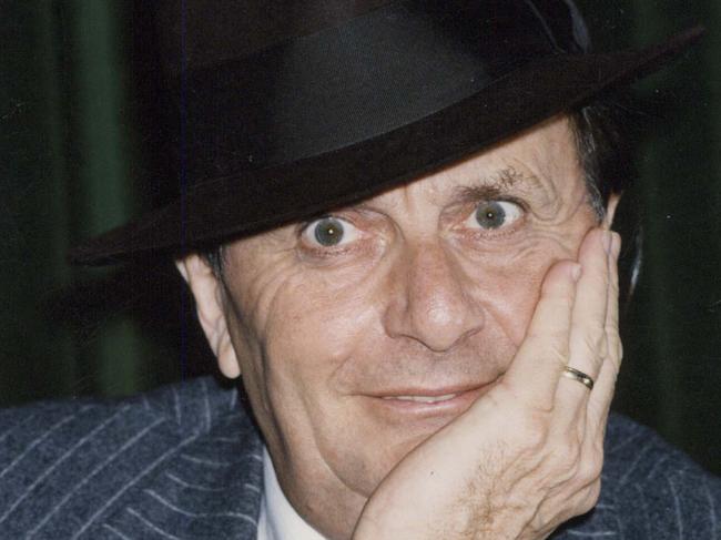 Comic genius, Barry Humphries. Picture: Supplied