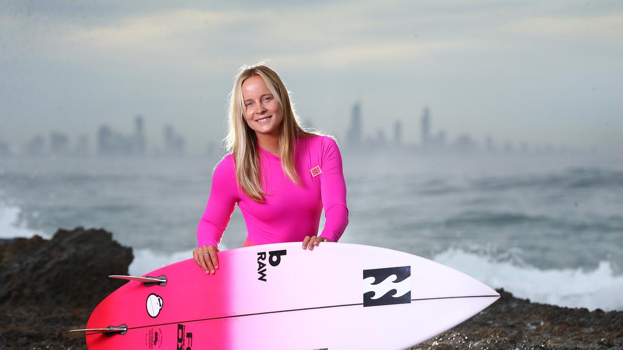 Isabella Nichols is a Queensland pro surfer. Picture: Adam Head