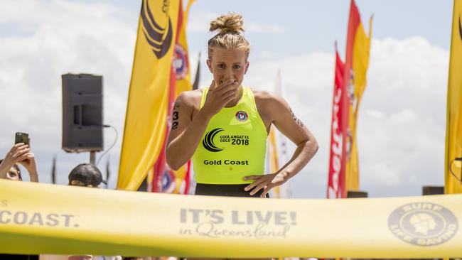 2018 Elite Female Long Course Coolangatta Gold Winner, Georgia Miller. Picture: Jerad Williams