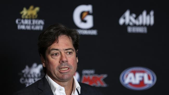 Gillon McLachlan hopes it will be returned in the next month. Picture: Martin Keep/AFL Photos/AFL Photos via Getty Images