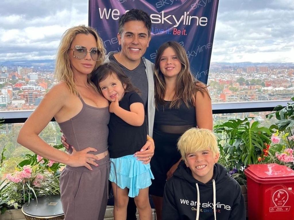 The former couple share three children. Picture: Instagram