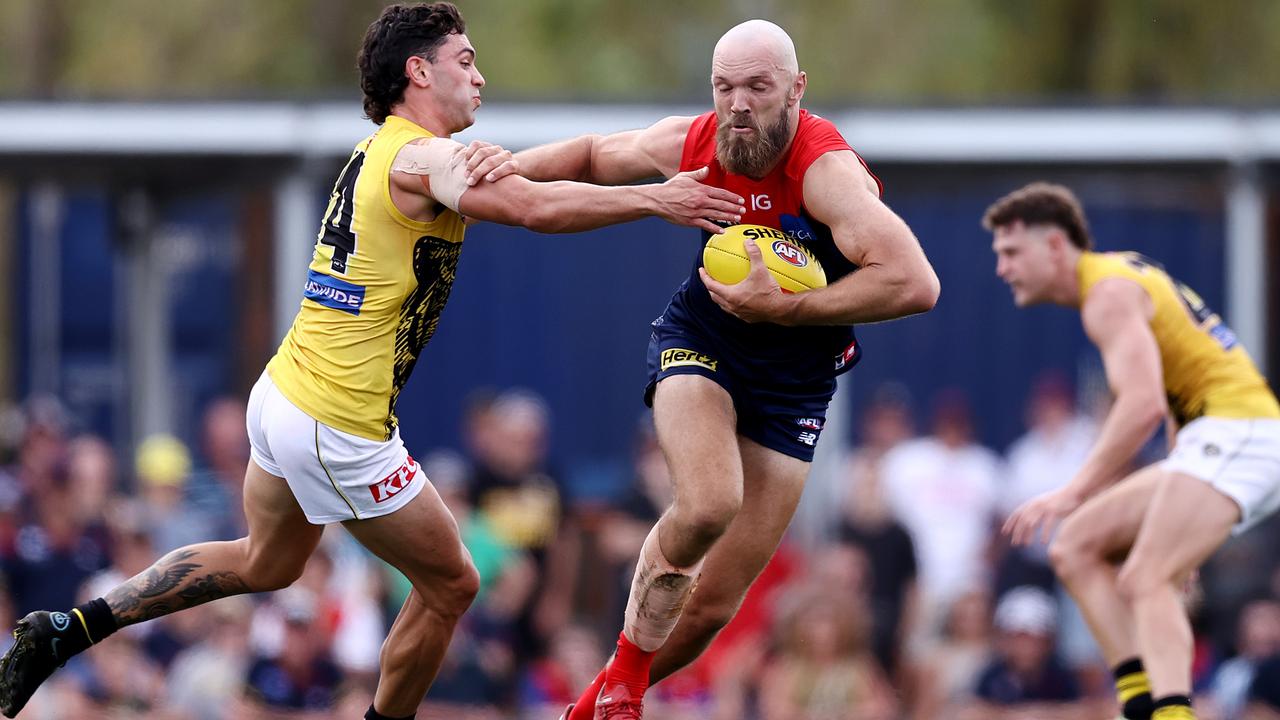 Max Gawn and Tim Taranto were two of the top scorers. Picture: Michael Klein