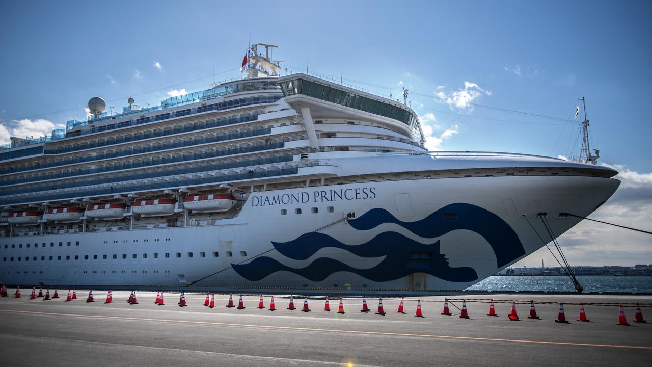 Passengers were informed of the captain’s death on the PA system and through a letter circulated to all the cabins. Picture: Carl Court/Getty Images