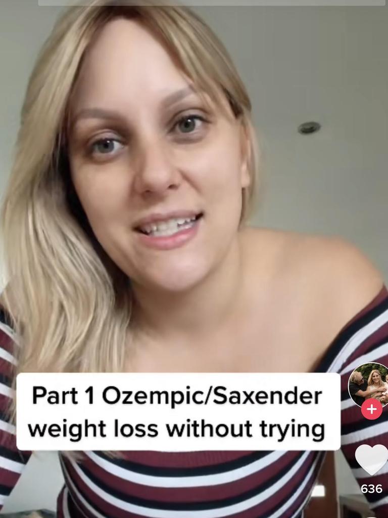 TikTok influencers discussing Ozempic for weight loss.