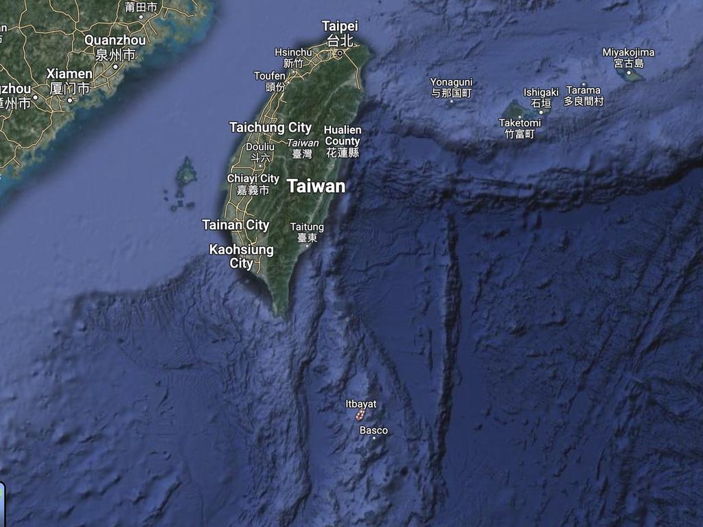 Sitting just 150km from Taiwan’s southern edge, their location may place them in danger should tensions spill over.