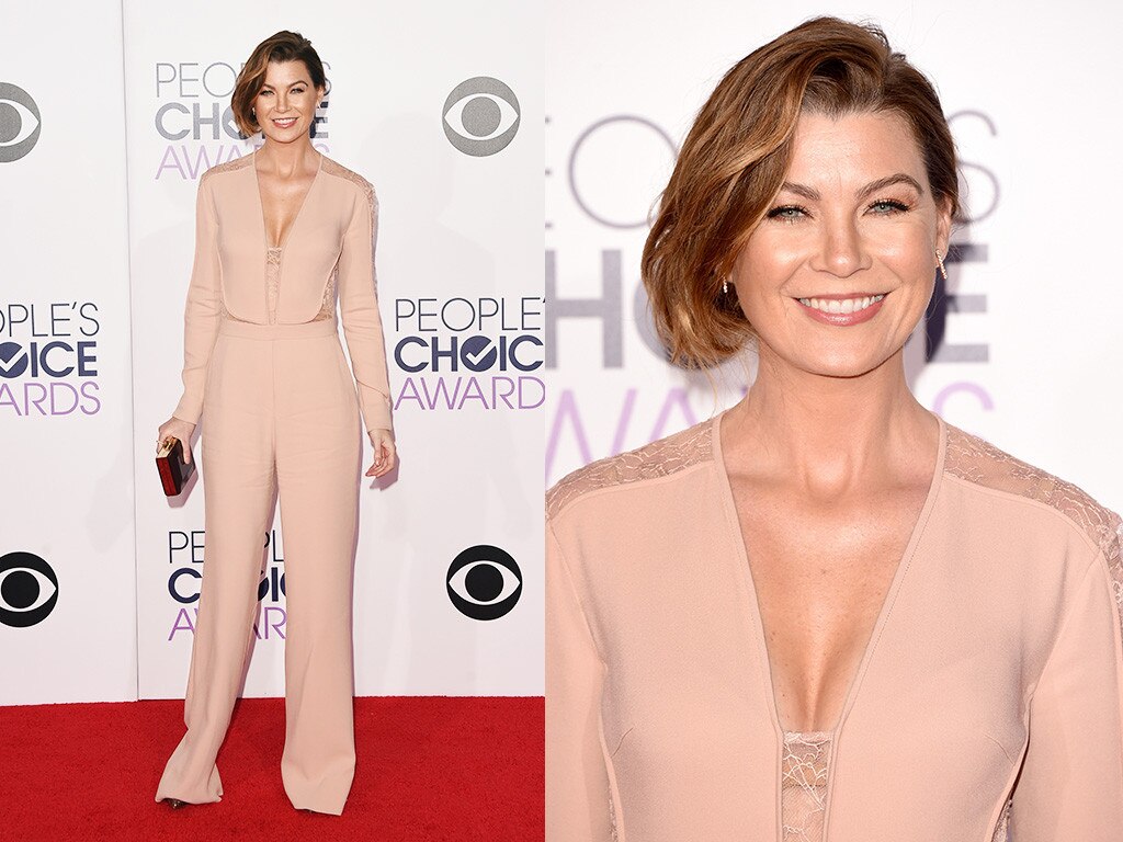 Actress Ellen Pompeo attends The 41st Annual People's Choice Awards at Nokia Theatre LA Live on January 7, 2015 in Los Angeles, California. Picture: Getty