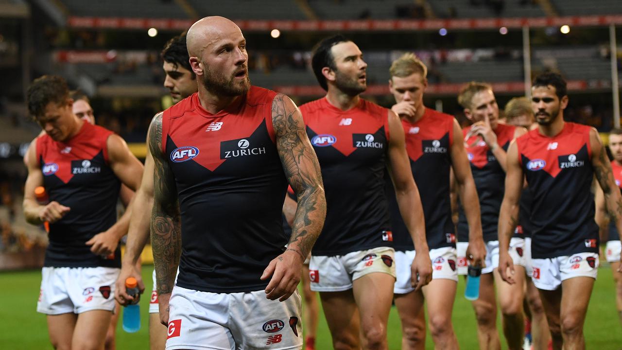 Nathan Jones’ Melbourne lost to Hawthorn.
