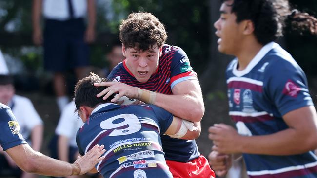 Redcliffe SHS player 10. Cody Starr, Mountain Creek SHS v Redcliffe SHS, Gibson Park. Picture: Liam Kidston