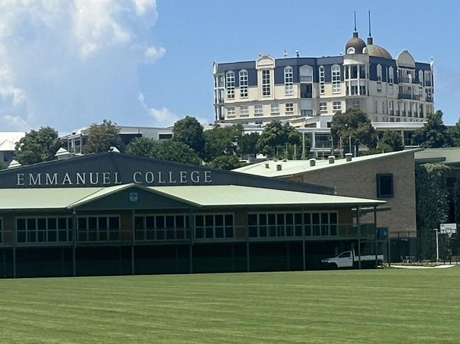 Emmanuel College in Carrara on the Gold Coast. Photo: Ashleigh Jansen,