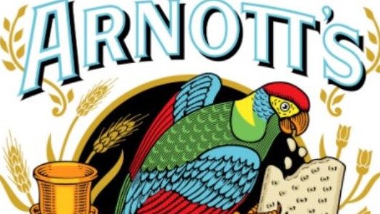 Arnott's new corporate logo has been slammed online. Picture: Twitter