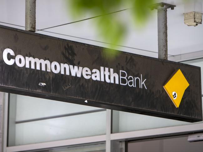 ADELAIDE, AUSTRALIA - NewsWire Photos NOVEMBER 15, 2021: The Commonwealth Bank Signage and Logo at the Rundle Mall Branch, Adelaide, South Australia. Picture NCA NewsWire / Emma Brasier.