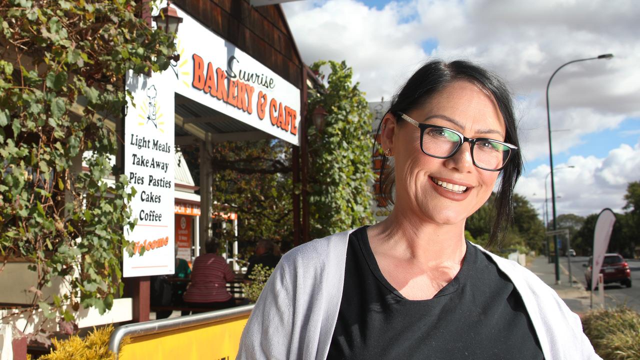 Rachel Feuerherdt manages the Sunrise Bakery &amp; Cafe in Lyndoch. Picture Dean Martin