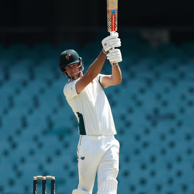 Beau Webster is ready for his shot at Test cricket if called upon to replace Mitch Marsh against India at the Adelaide Oval on December 6. Picture: Jason McCawley / Getty Images