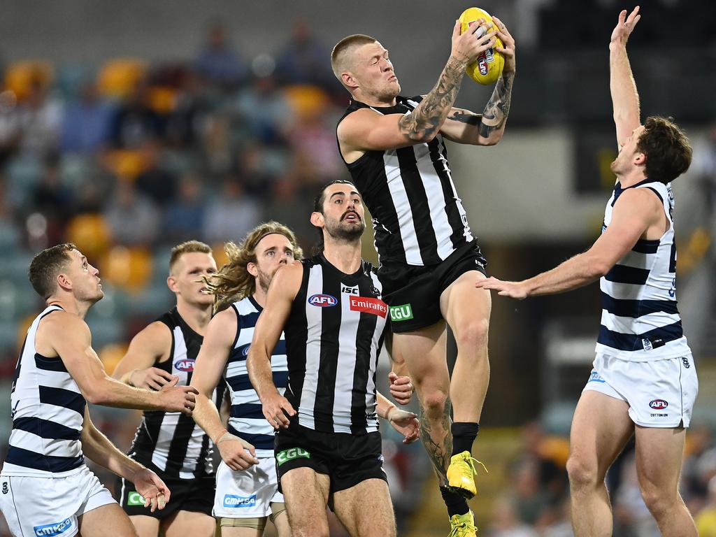 Jordan De Goey is a key weapon for Collingwood.