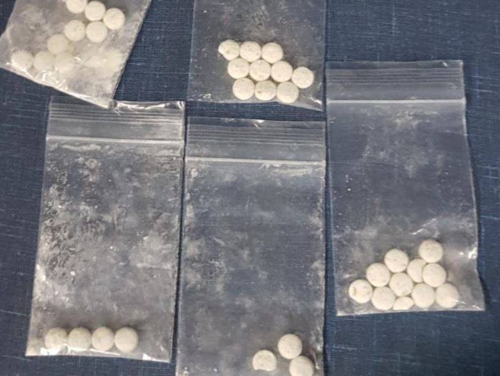 Police retrieved 36 ecstasy tablets from a ute in Victor Harbor, where a Schoolies festival was taking place.