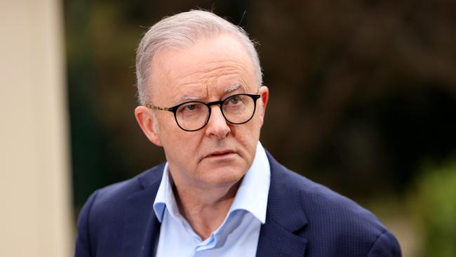 The chances of Andrew Giles being sacked by the end of the week are slim, despite the damage his ineptitude is inflicting on Anthony Albanese. Picture: NewsWire / Damian Shaw