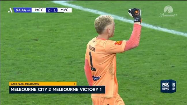 Melbourne City take resumed-derby win against Victory