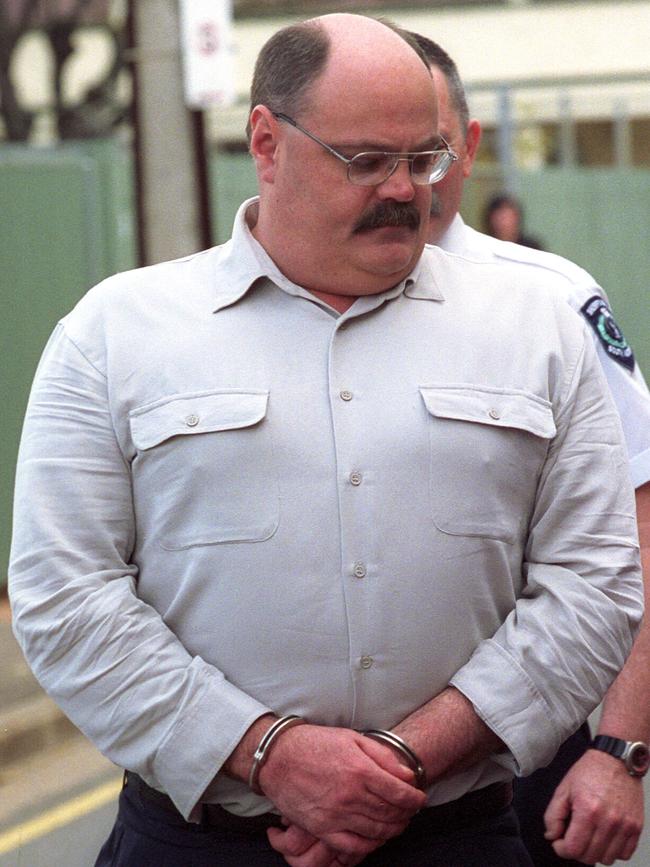 Kevin Matthews attends court during his murder trial.