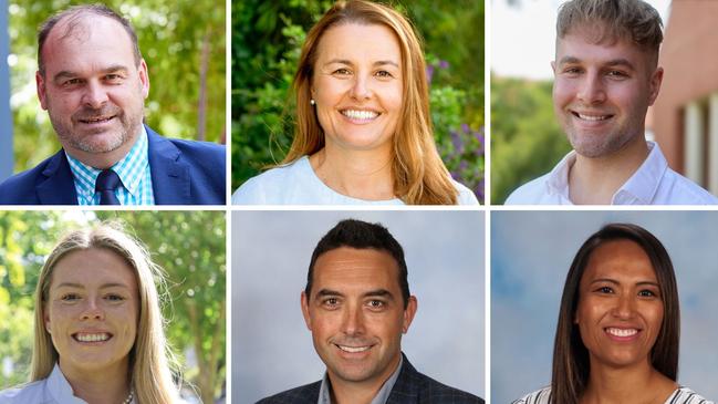 Six of SA's new principals for 2025. Pictures: Supplied