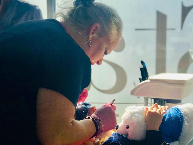 Dr Kate Stark of StarKlinics in a photo posted on the business's Facebook page in 2019.