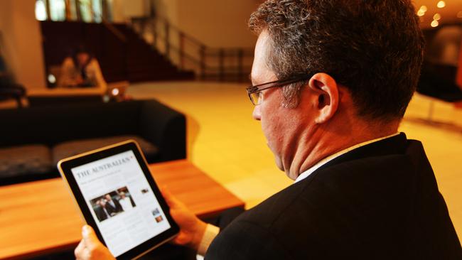 The Australian is growing its readership across both the electronic and print mediums.