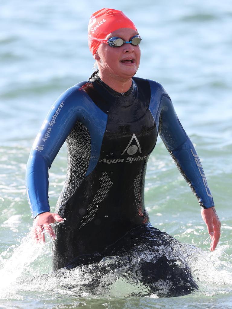 Australia Day Ocean Swim at Kingston Beach. Picture: Nikki Davis-Jones