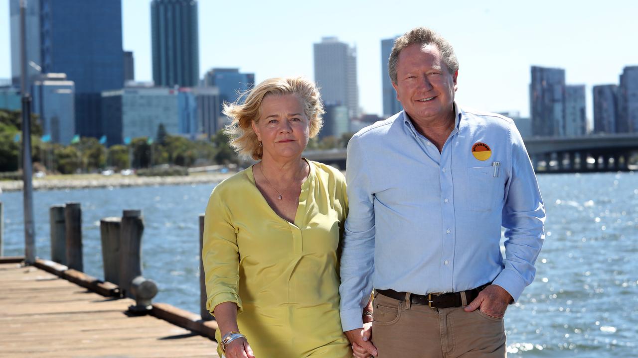 The Perth-based couple have been married for 30 years. Picture: Colin Murty/The Australian