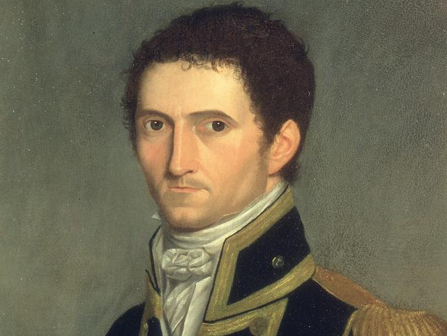 Portrait of explorer Matthew Flinders by artist Toussaint Antoine De Chazal from the Art Gallery of South Australia.