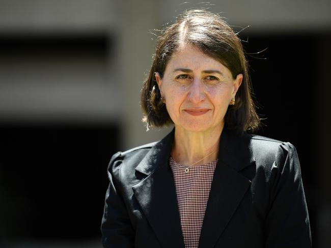 NSW Premier Gladys Berejiklian wants international arrival caps reassessed. Picture: NCA NewsWire/Joel Carrett