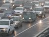Expressway blocked for an hour after 10-car smash