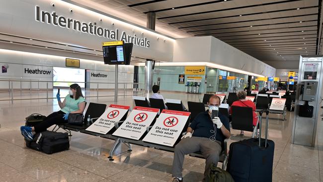 Returning international travellers may face delays. Picture: AFP