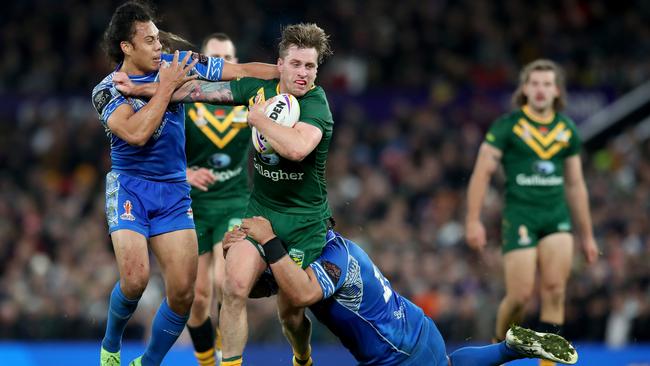 Munster starred in last year’s World Cup and doesn’t want to give up his jersey. Picture; Jan Kruger/Getty Images for RLWC