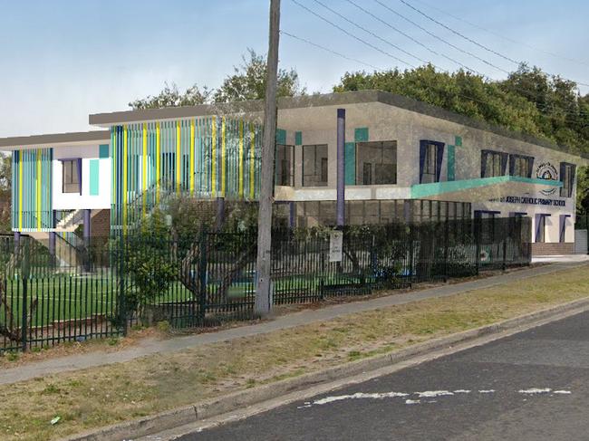 Artist impression of the new building to be constructed at the school.