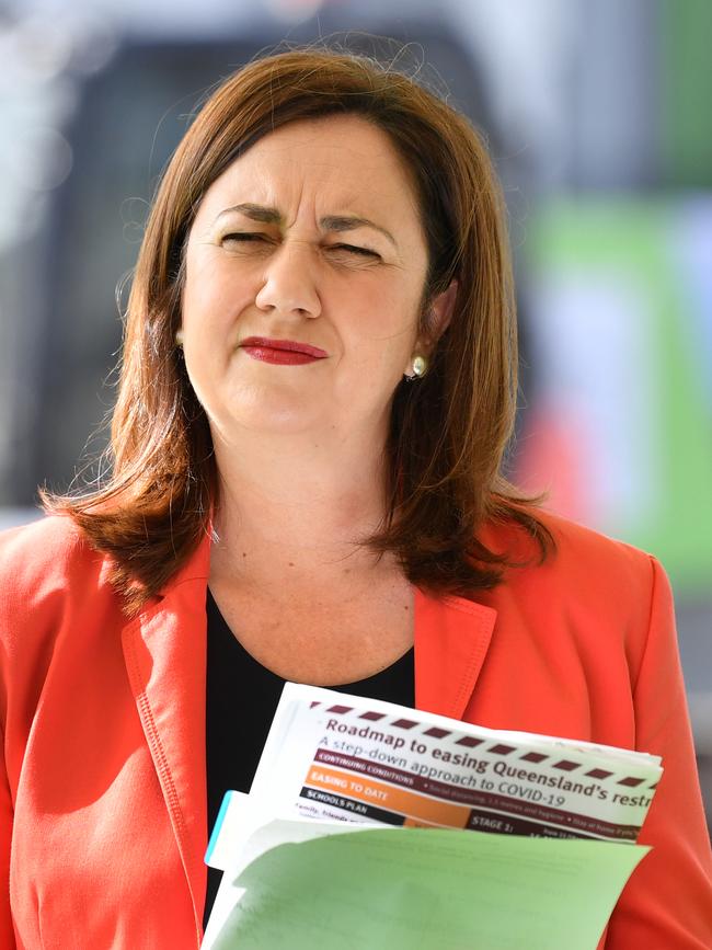 Queensland Premier Annastacia Palaszczuk. Picture: AAP